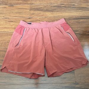 Mens Lululemon Linerless Short 6 inches EUC